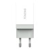 Fast charger Foneng 1x USB K210 10.5W + USB Type C cable 1m