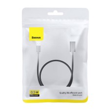USB 3.0 Extension cable Baseus male to female, AirJoy Series, 0.5m (black) USB 3.0 Extension cable Baseus male to female, AirJoy Series, 0.5m (black)