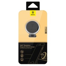 Baseus Magnetic car holder for smartphone (silver)