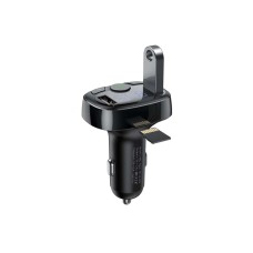 Baseus FM Transmitter T typed Bluetooth 2xUSB microSD (Black) Baseus FM Transmitter T typed Bluetooth 2xUSB microSD (Black)