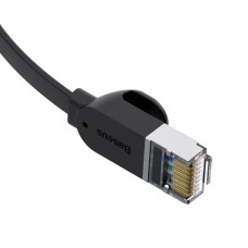 Baseus Cat 6 UTP Ethernet RJ45 Cable Flat 1m black Baseus Cat 6 UTP Ethernet RJ45 Cable Flat 1m black