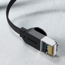 Baseus Cat 6 UTP Ethernet RJ45 Cable Flat 1m black Baseus Cat 6 UTP Ethernet RJ45 Cable Flat 1m black