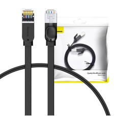 Baseus Cat 6 UTP Ethernet RJ45 Cable Flat 1m black Baseus Cat 6 UTP Ethernet RJ45 Cable Flat 1m black
