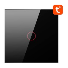 Smart Light Switch WiFi Avatto TS02-EU-B1 1 Way TUYA (black) Smart Light Switch WiFi Avatto TS02-EU-B1 1 Way TUYA (black)