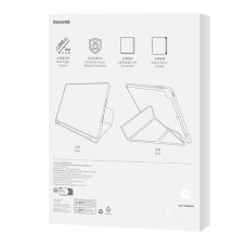 Baseus Minimalist Series IPad 10.2" protective case (grey) Baseus Minimalist Series IPad 10.2" protective case (grey)