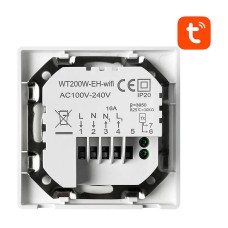 Inteligentny termostat Avatto WT200-BH-3A-W Bojler 3A WiFi TUYA Inteligentny termostat Avatto WT200-BH-3A-W Bojler 3A WiFi TUYA