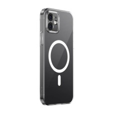 Phone case Baseus Magnetic Crystal Clear for iPhone 12 (transparent) with all-tempered-glass screen protector and cleaning kit Phone case Baseus Magnetic Crystal Clear for iPhone 12 (transparent) with all-tempered-glass screen protector and cleaning kit