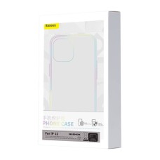 Phone case Baseus Magnetic Crystal Clear for iPhone 12 (transparent) with all-tempered-glass screen protector and cleaning kit Phone case Baseus Magnetic Crystal Clear for iPhone 12 (transparent) with all-tempered-glass screen protector and cleaning kit