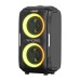 Wireless Bluetooth Speaker W-KING T9 Pro 120W + 2 microphones (black)