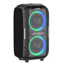 Wireless Bluetooth Speaker W-KING T9 Pro 120W + 2 microphones (black) Wireless Bluetooth Speaker W-KING T9 Pro 120W + 2 microphones (black)