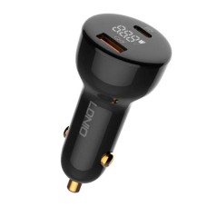 LDNIO C101 Car Charger, USB + USB-C, 100W + USB-C to Lightning Cable (Black) LDNIO C101 Car Charger, USB + USB-C, 100W + USB-C to Lightning Cable (Black)