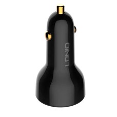 LDNIO C101 Car Charger, USB + USB-C, 100W + USB-C to Lightning Cable (Black) LDNIO C101 Car Charger, USB + USB-C, 100W + USB-C to Lightning Cable (Black)