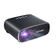 BlitzWolf BW-V4 1080p LED beamer / projector, Wi-Fi + Bluetooth (black) BlitzWolf BW-V4 1080p LED beamer / projector, Wi-Fi + Bluetooth (black)