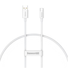 Cable USB do USB-C Baseus Superior 100W 0.25m (white) Cable USB do USB-C Baseus Superior 100W 0.25m (white)