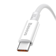 Cable USB do USB-C Baseus Superior 100W 0.25m (white) Cable USB do USB-C Baseus Superior 100W 0.25m (white)