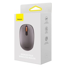 Wireless mouse Baseus F01A 2.4G 1600DPI (frosted grey) Wireless mouse Baseus F01A 2.4G 1600DPI (frosted grey)