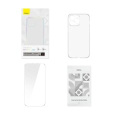 Transparent Case and Tempered Glass set Baseus Corning for iPhone 12 Pro Transparent Case and Tempered Glass set Baseus Corning for iPhone 12 Pro