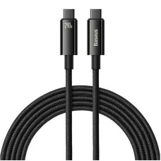 USB-C to USB-C cable Baseus Tungsten Gold 240W 3m (black) USB-C to USB-C cable Baseus Tungsten Gold 240W 3m (black)