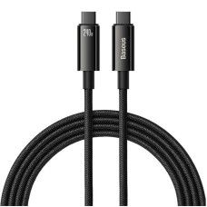 USB-C to USB-C cable Baseus Tungsten Gold 240W 2 m (black) USB-C to USB-C cable Baseus Tungsten Gold 240W 2 m (black)
