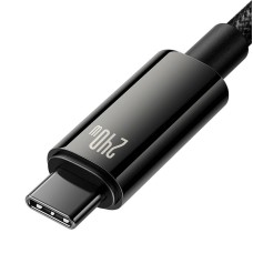 USB-C to USB-C cable Baseus Tungsten Gold 240W 1m (black)