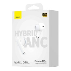 Earphones TWS Baseus Bowie M2s (white) Earphones TWS Baseus Bowie M2s (white)