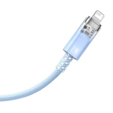 Fast Charging Cable Baseus Explorer USB to Lightning 2.4A 1M (blue) Fast Charging Cable Baseus Explorer USB to Lightning 2.4A 1M (blue)