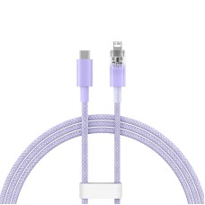 Fast Charging cable Baseus USB-C to Lightning Explorer Series 1m, 20W (purple)