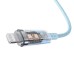 Fast Charging cable Baseus USB-C to Lightning Explorer Series 1m, 20W (blue)