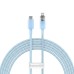 Fast Charging cable Baseus USB-C to Lightning Explorer Series 2m, 20W (blue)