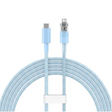 Fast Charging cable Baseus USB-C to Lightning Explorer Series 2m, 20W (blue)