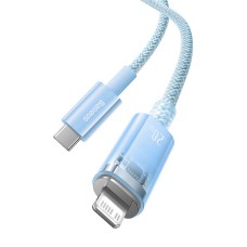Fast Charging cable Baseus USB-C to Lightning Explorer Series 2m, 20W (blue)