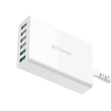 Charger 6x USB Blitzwolf BW-S15, QC 3.0, 60 W (white) Charger 6x USB Blitzwolf BW-S15, QC 3.0, 60 W (white)