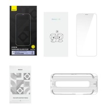Tempered Glass Baseus 0.4mm Iphone 12 Pro MAX + cleaning kit Tempered Glass Baseus 0.4mm Iphone 12 Pro MAX + cleaning kit