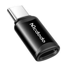 Lightning to USB-C adapter, Mcdodo OT-7700 (black) Lightning to USB-C adapter, Mcdodo OT-7700 (black)