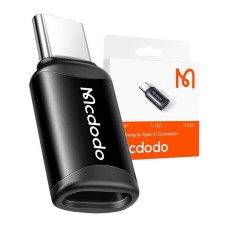 Lightning to USB-C adapter, Mcdodo OT-7700 (black) Lightning to USB-C adapter, Mcdodo OT-7700 (black)