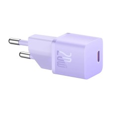 Mini wall charger Baseus GaN5 20W (purple) Mini wall charger Baseus GaN5 20W (purple)