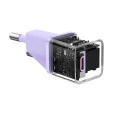 Mini wall charger Baseus GaN5 20W (purple) Mini wall charger Baseus GaN5 20W (purple)