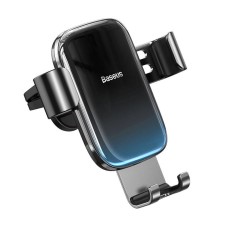 Baseus Glaze gravitational car holder for ventilation grid, aluminum (black) Baseus Glaze gravitational car holder for ventilation grid, aluminum (black)