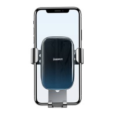 Baseus Glaze gravitational car holder for ventilation grid, aluminum (black) Baseus Glaze gravitational car holder for ventilation grid, aluminum (black)