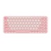 Baseus K01A Wireless Tri-Mode Keyboard Baby Pink