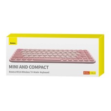 Baseus K01A Wireless Tri-Mode Keyboard Baby Pink Baseus K01A Wireless Tri-Mode Keyboard Baby Pink