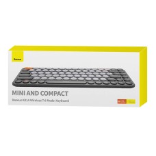 Baseus K01A Wireless Tri-Mode Keyboard Frosted Gray Baseus K01A Wireless Tri-Mode Keyboard Frosted Gray