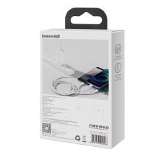 Quick Charge USB to M+L+C Baseus Superior Data 3.5A 1m (White) Quick Charge USB to M+L+C Baseus Superior Data 3.5A 1m (White)