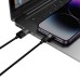 Quick Charge USB to M+L+C Baseus StarSpeed 3.5A 0,6m (Black)