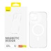 Magnetic Phone Case for iP 13 Baseus OS-Lucent Series (Clear)