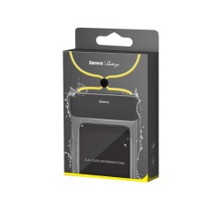 Baseus Let's Go Universal waterproof case for smartphones (black+yellow) Baseus Let's Go Universal waterproof case for smartphones (black+yellow)