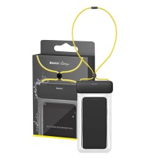 Baseus Let's Go Universal waterproof case for smartphones (black+yellow) Baseus Let's Go Universal waterproof case for smartphones (black+yellow)