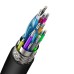 Baseus 2x HDMI 2.0 4K 60Hz Cable, 3D, HDR, 18Gbps, 3m (black)