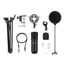 Condenser microphone Puluz PU612B Studio Broadcast Condenser microphone Puluz PU612B Studio Broadcast