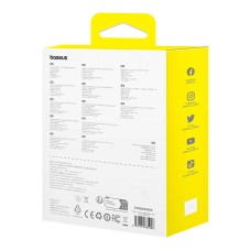 Portable Air Pump Baseus PocketGo (White)